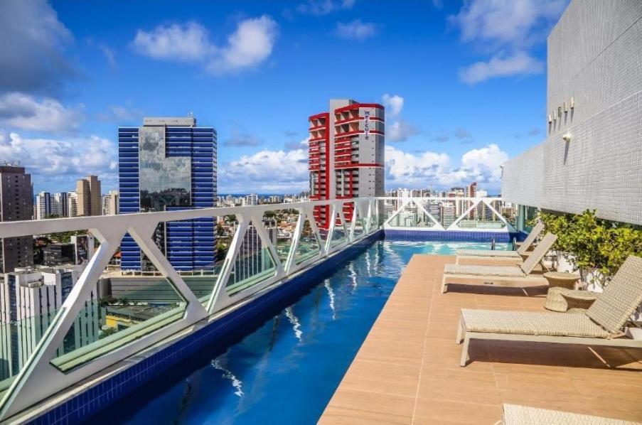 Flat Businees Salvador Shopping Apart otel Dış mekan fotoğraf